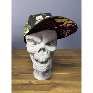 My Hero Academia All Might Deku Bakugo Snapback Hat OSFM Black Anime Cap